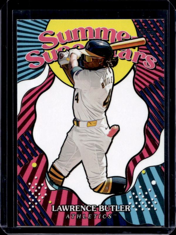 Lawrence Butler 2025 Topps #SS-30 Summer Superstars RAW