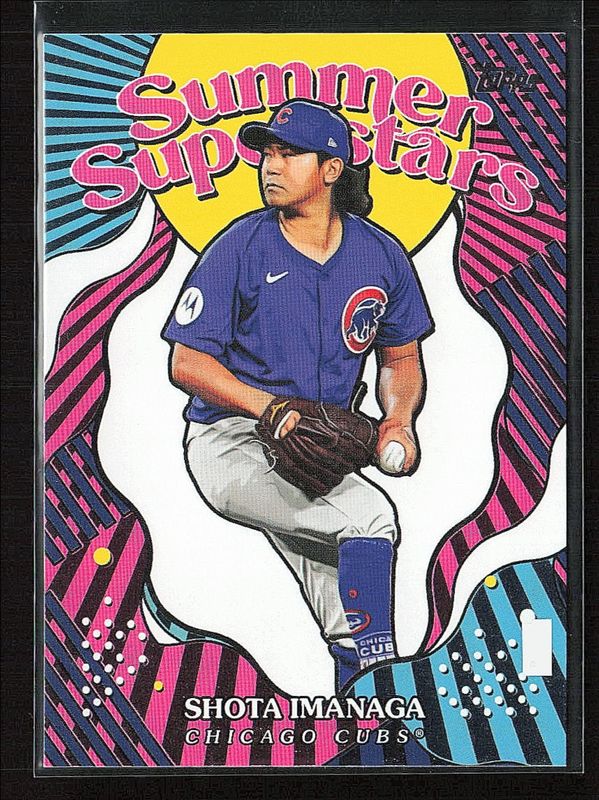 Shota Imanaga 2025 Topps #SS-10 Summer Superstars RAW