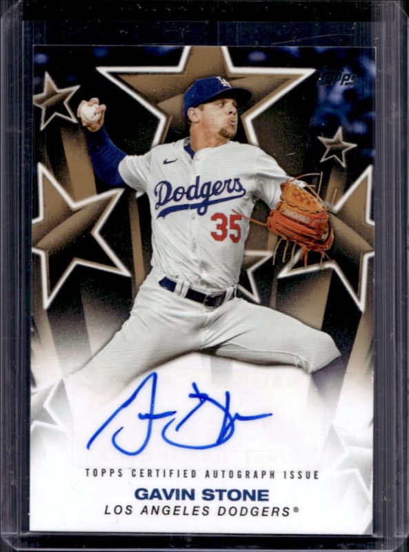 2025 Topps #BSA-GS Baseball Stars Autographs - Gold /50