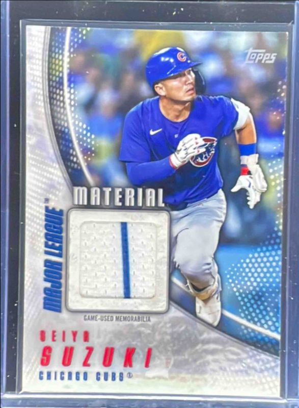 Seiya Suzuki 2025 TOPPS Memorial Card