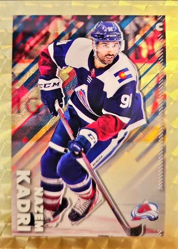 2022 Topps Chrome NHL Sticker Collection #131 Superfractor /1