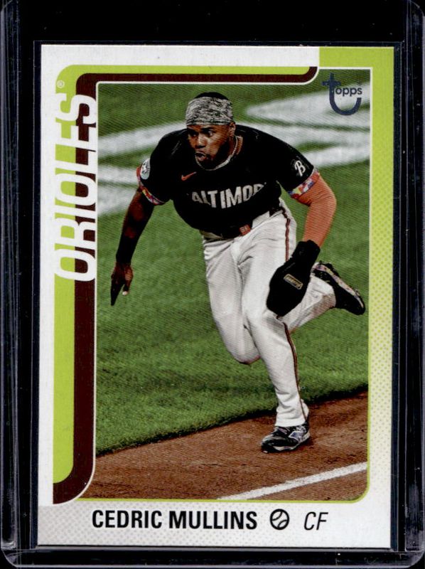 Cedric Mullins 2025 Topps #69 Vintage Stock Retro /99 RAW