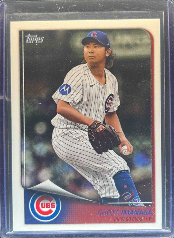 Shota Imanaga 2025 Topps #79 Flagship Collection RAW