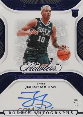 2022 Flawless #RA-JSC Rookie Autographs - Blue /8