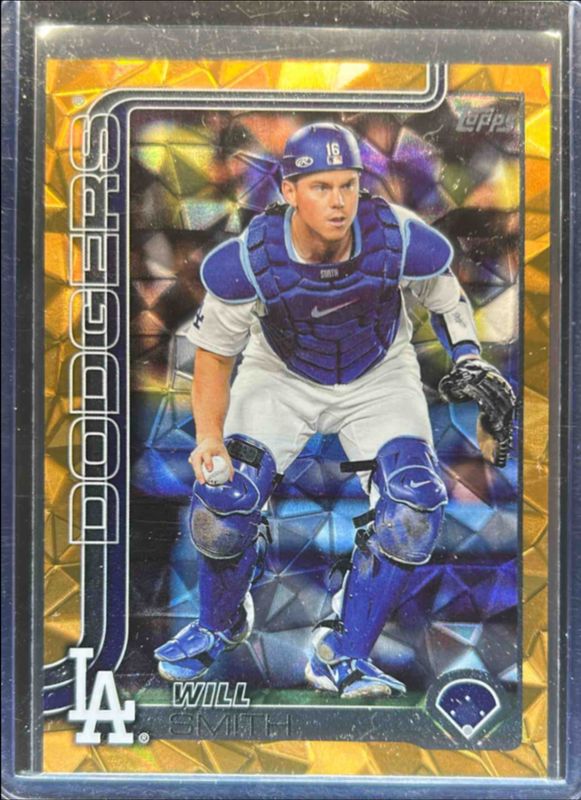 Will Smith 2025 Topps #212 Gold Diamante Foil /50 RAW