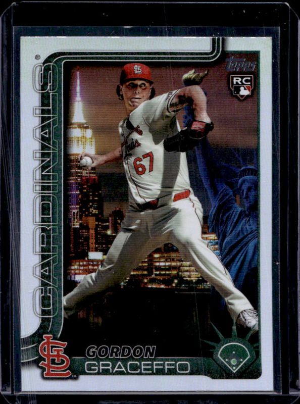 Gordon Graceffo 2025 Topps #610 FF NYC Big Apple Variation Rookie RAW