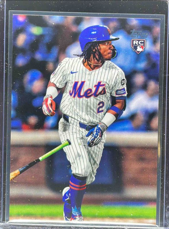 Luisangel Acuna 2025 Topps #524 True Photo Rookie RAW