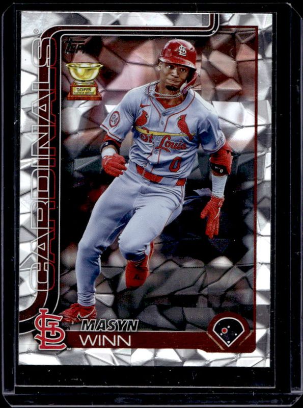 Masyn Winn 2025 Topps #22 Diamante Foil RAW