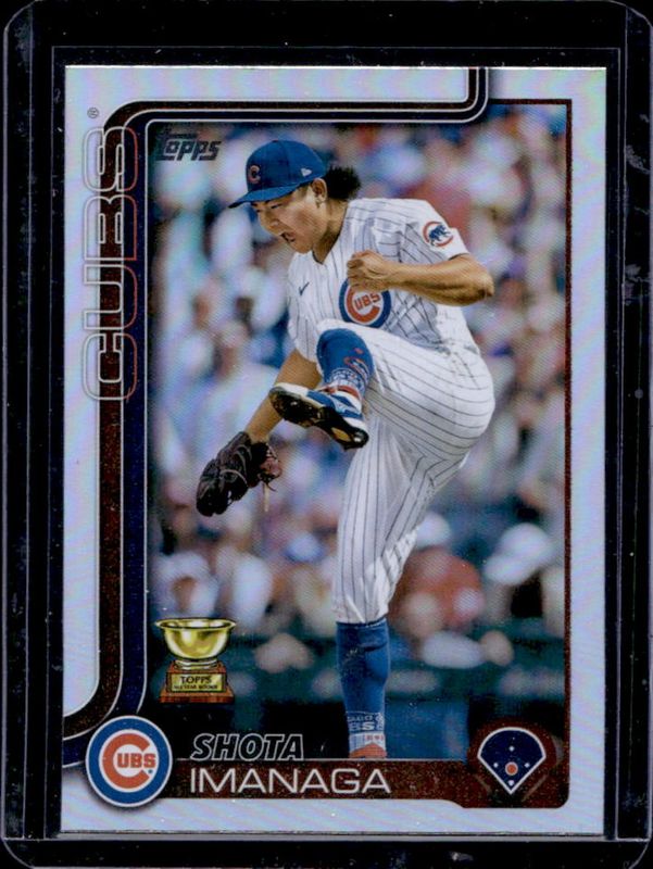 Shota Imanaga 2025 Topps #473 Rainbow Foil RAW
