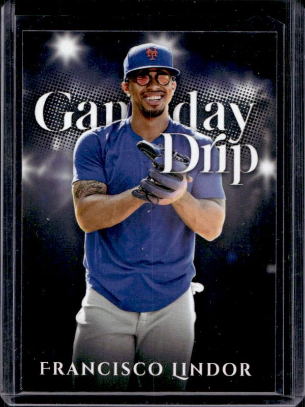 Francisco Lindor 2025 Topps #GD-25 Gameday Drip RAW