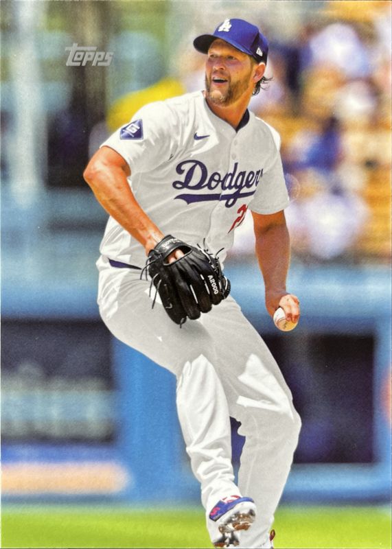 Clayton Kershaw 2025 Topps #146 True Photo RAW