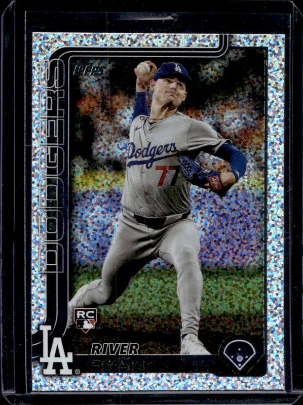 River Ryan 2025 Topps #273 Confetti Rookie RAW