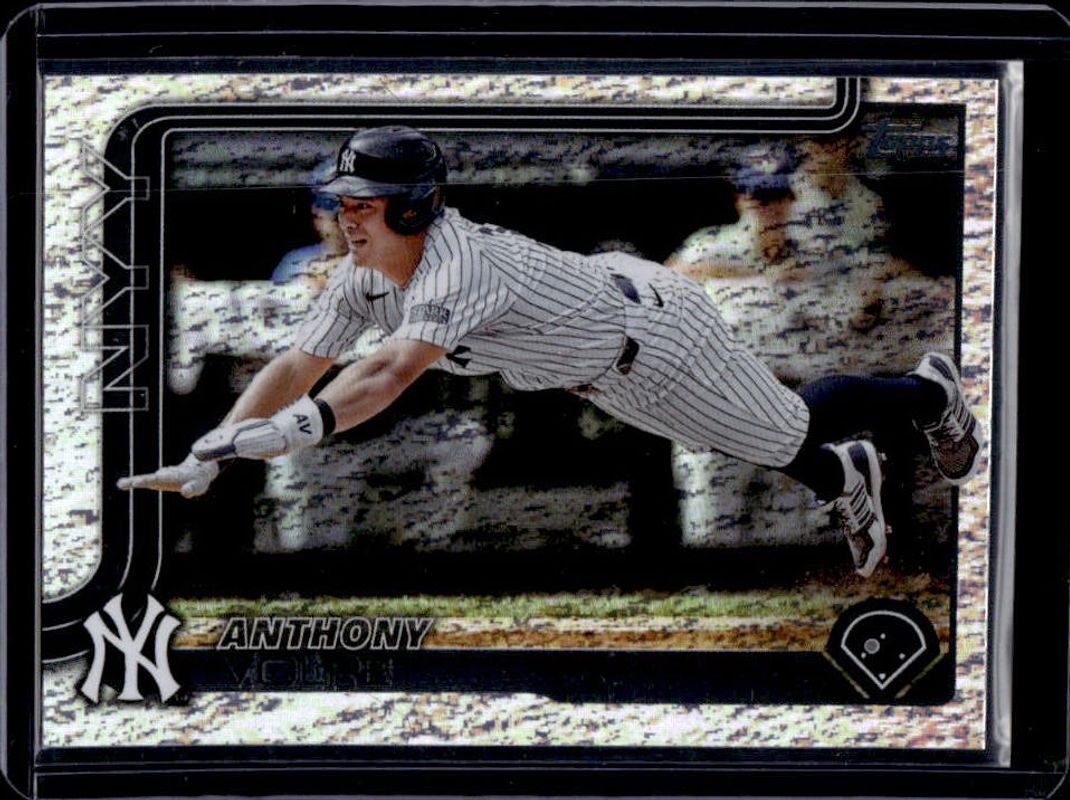 Anthony Volpe 2025 Topps #35 Holo Foil RAW