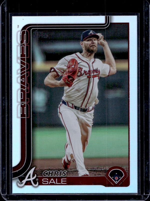 Chris Sale 2025 Topps #316 Rainbow Foil RAW