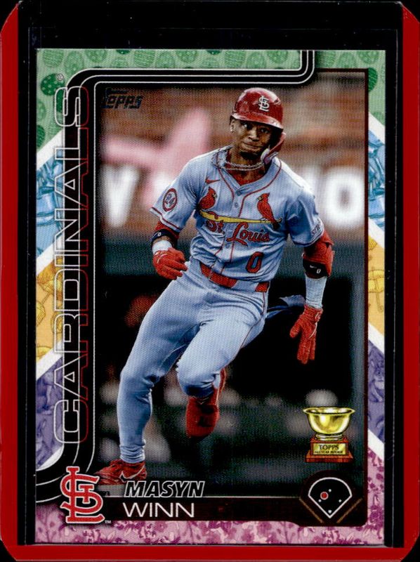 Masyn Winn 2025 Topps #22 Easter Holiday Tin Border RAW