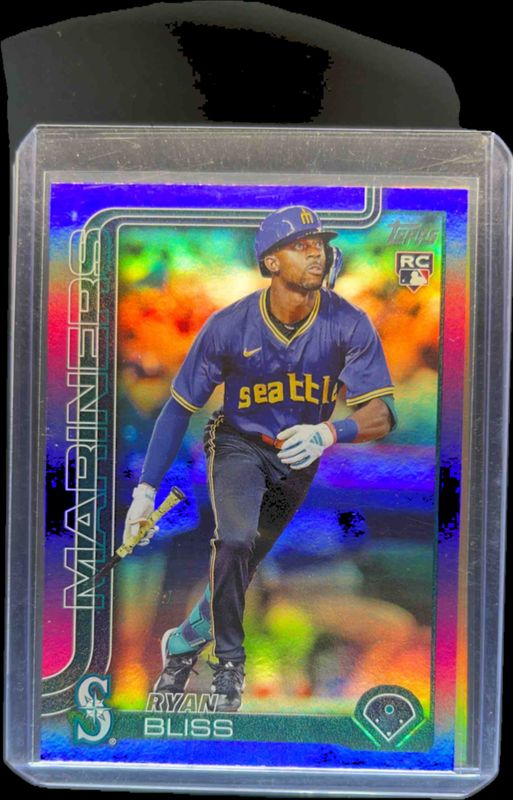 Ryan Bliss 2025 Topps #251 Purple Rainbow /250 Rookie RAW