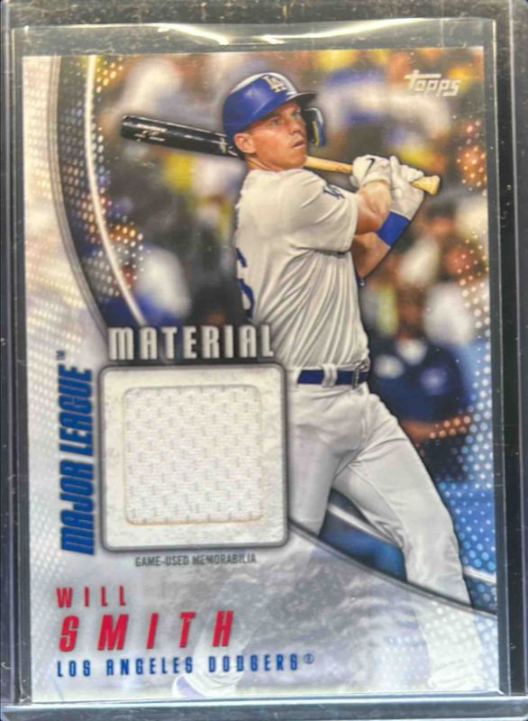Will Smith 2025 Topps #MLM2-WS Major League Material Relics (Series 2) RAW
