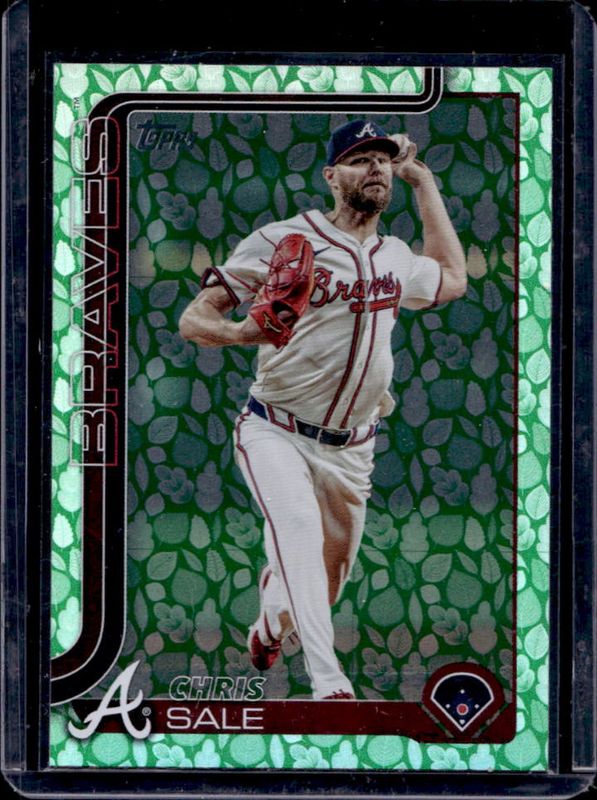 Chris Sale 2025 Topps #316 Easter Holiday Flowers RAW