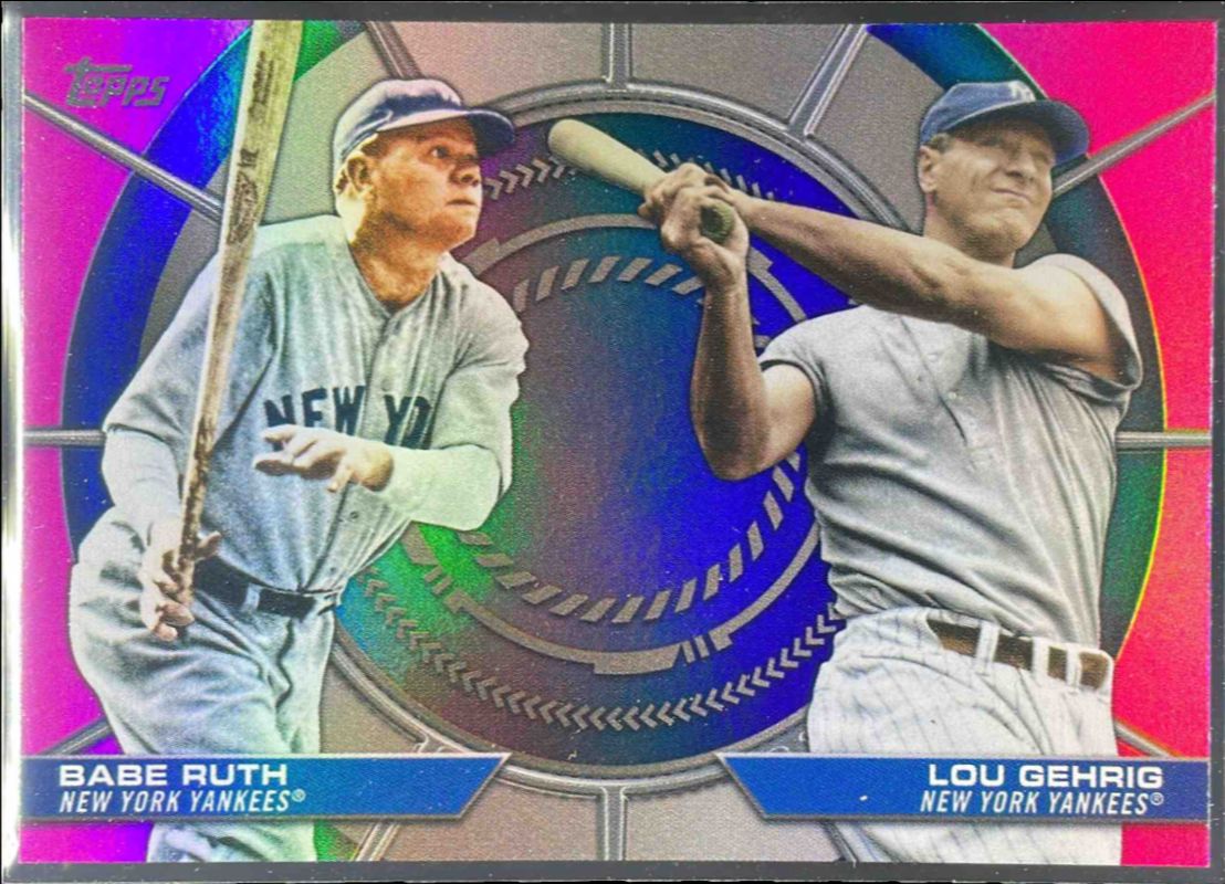 2025 Topps #DD-20 Dynamic Duals - Pink Foil