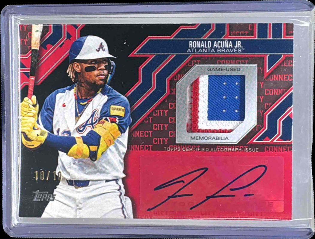Ronald Acuña Jr. topps サイン入りカード 2枚セット 【公式通販】