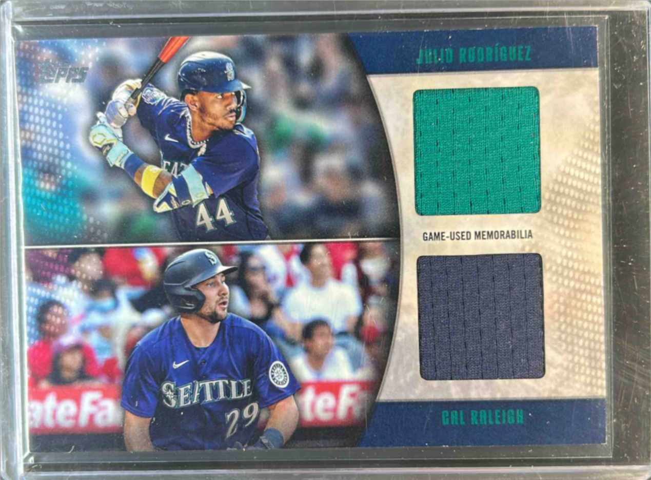 Cal Raleigh / Julio Rodriguez 2025 Topps #MLMD2-RR Major League ...