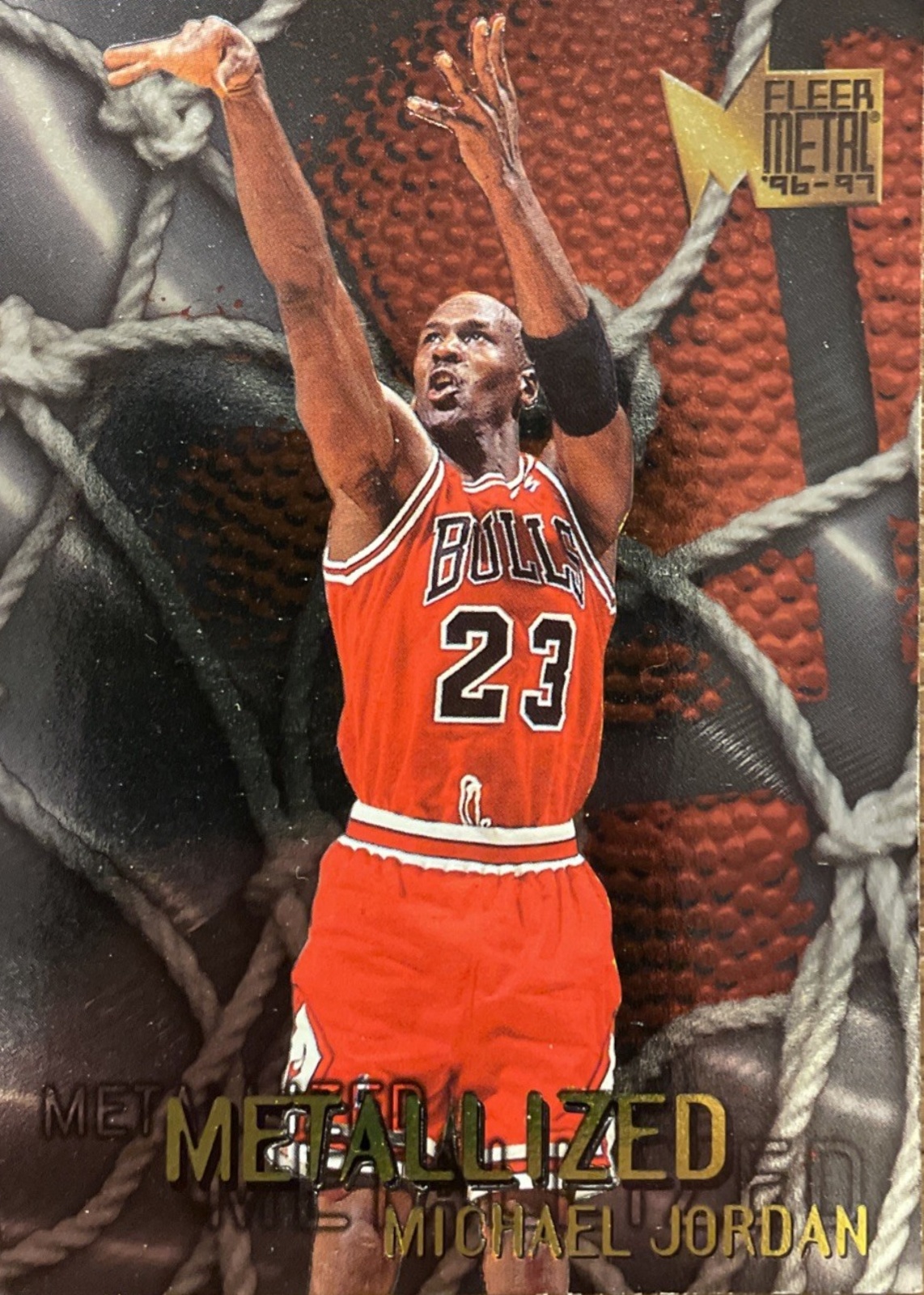 Michael Jordan 1996 Metal #128 Metallized Price Guide - Sports