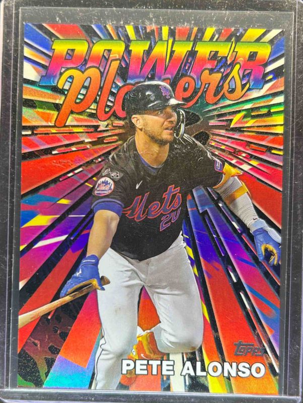 Pete Alonso 2025 Topps #PP-10 Power Players - Black /10 RAW