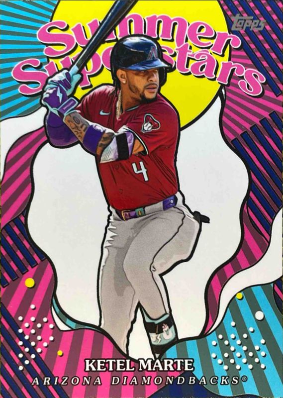 Ketel Marte 2025 Topps #SS-2 Summer Superstars RAW