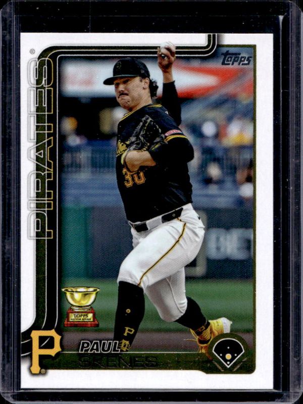 Paul Skenes 2025 Topps #CC-21 Super Box Companion Cards (Series 1) RAW