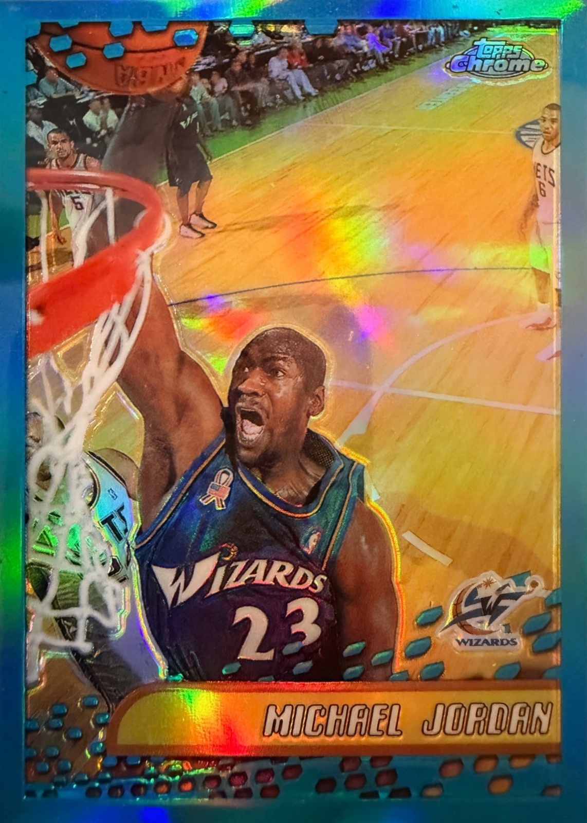Michael Jordan 2001 Topps Chrome #95 Refractor Price Guide 