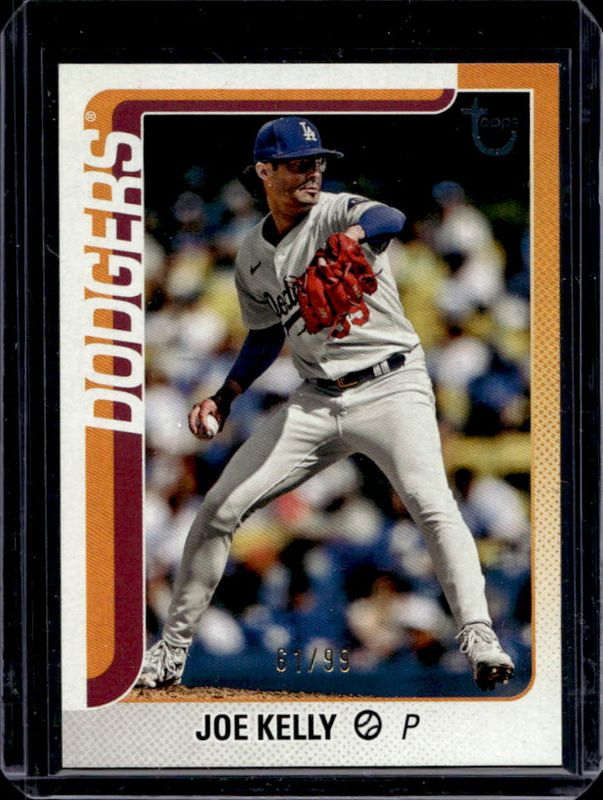 Joe Kelly 2025 Topps #575 Vintage Stock Retro /99 RAW