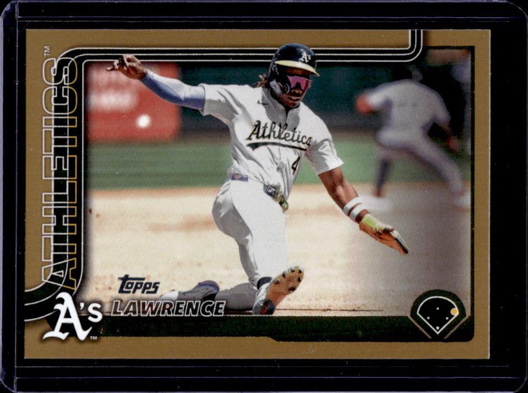 Lawrence Butler 2025 Topps #106 Gold /2025 RAW