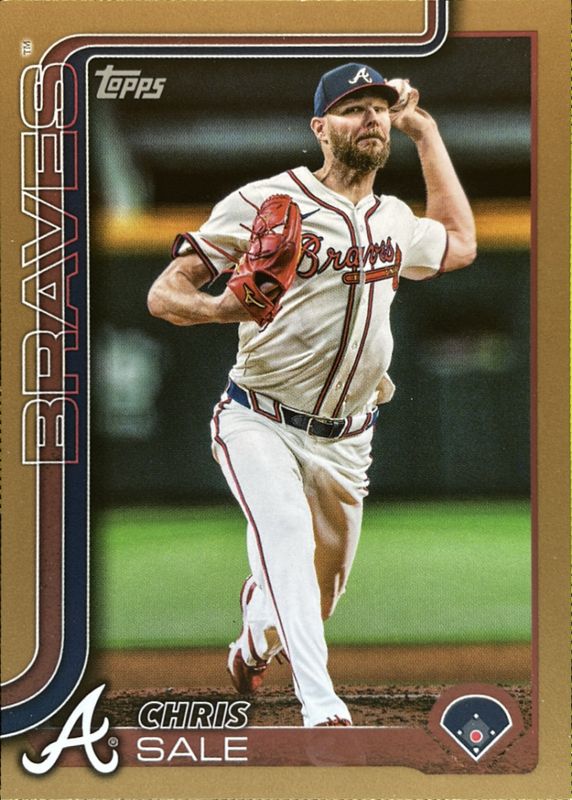 Chris Sale 2025 Topps #316 Gold /2025 RAW
