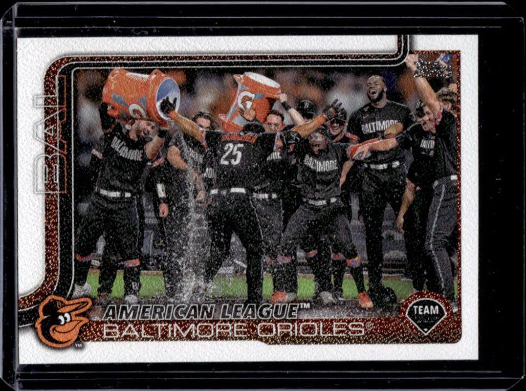 Baltimore Orioles 2025 Topps #170 Canvas /50 RAW