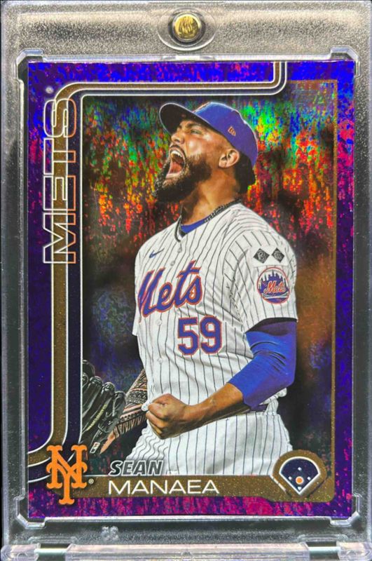 Sean Manaea 2025 Topps #354 Purple Holo Foil /250 RAW