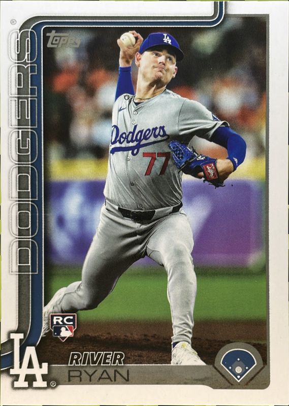 River Ryan 2025 Topps #273 Base Rookie RAW