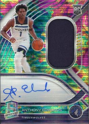 2020 Spectra #194 Rookie Jersey Autographs - Celestial (/75)