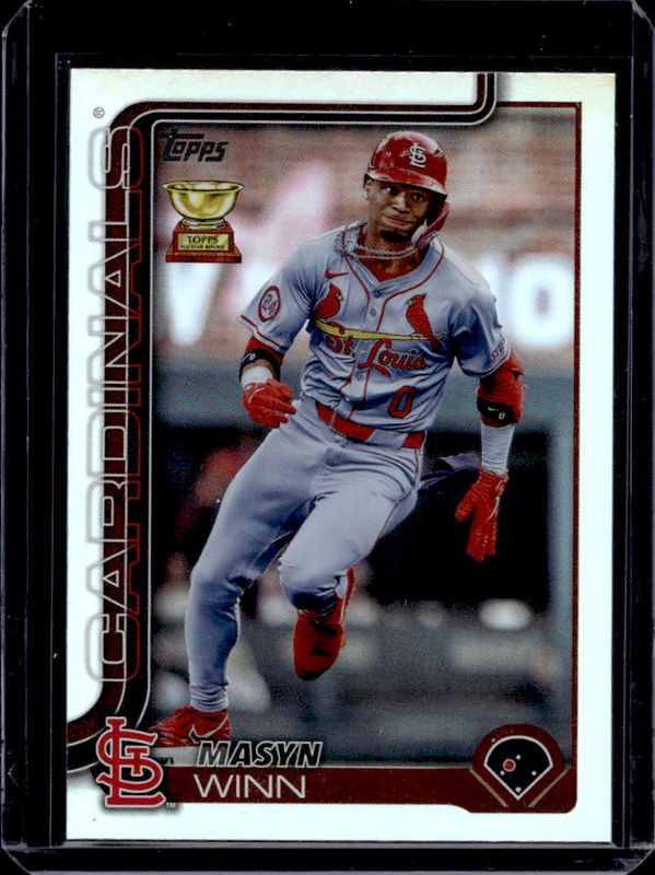 Masyn Winn 2025 Topps #22 Holo Foil RAW