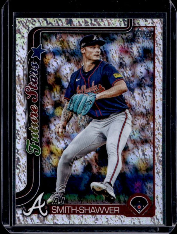 AJ Smith-Shawver 2025 Topps #674 Holo Foil RAW