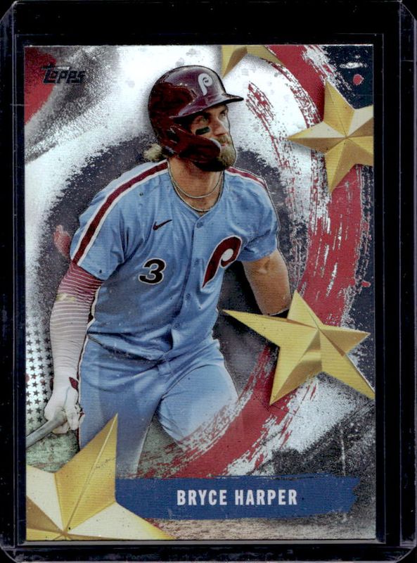 Bryce Harper 2025 Topps #SMLB-3 Stars of MLB RAW