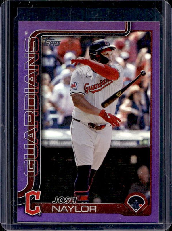 Josh Naylor 2025 Topps #322 Purple Rainbow /250 RAW