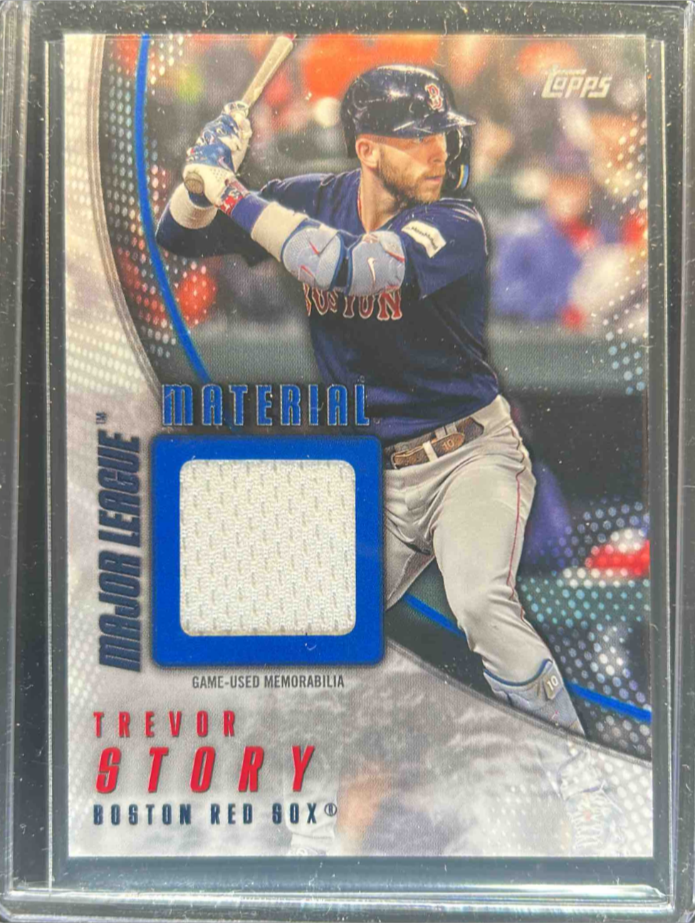 Trevor Story 2025 Topps #MLM2-TS Major League Material Relics (Series 2 ...