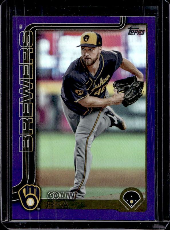 Colin Rea 2025 Topps #75 Purple Holo Foil /250 RAW
