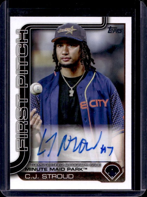 2025 Topps #FPA-CS First Pitch Autographs /99