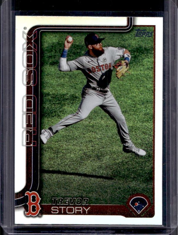 Trevor Story 2025 Topps #577 Rainbow Foil RAW