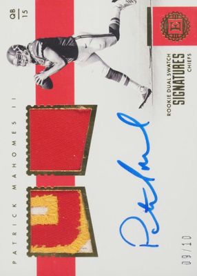 2017 Encased #RDS-PM Rookie Dual Swatch Signatures - Gold /10