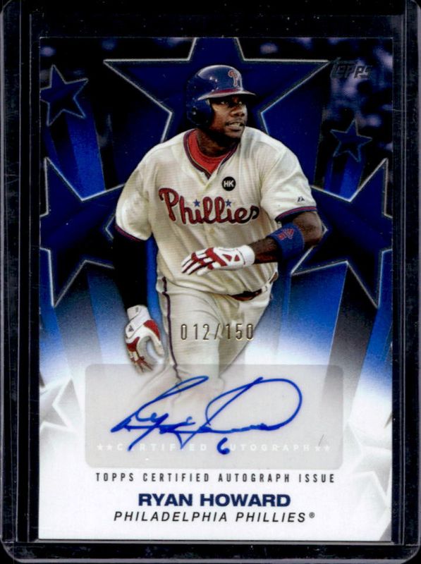 2025 Topps #BSA2-RH Baseball Stars Autographs (Series 2) - Blue /150