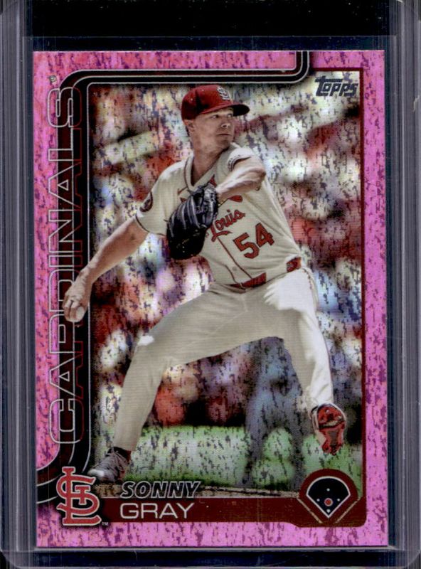 Sonny Gray 2025 Topps #306 Pink Holo Foil RAW