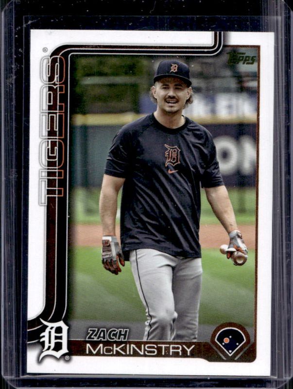 Zach McKinstry 2025 Topps #560 Golden Mirror Image Variation /(SSP) RAW