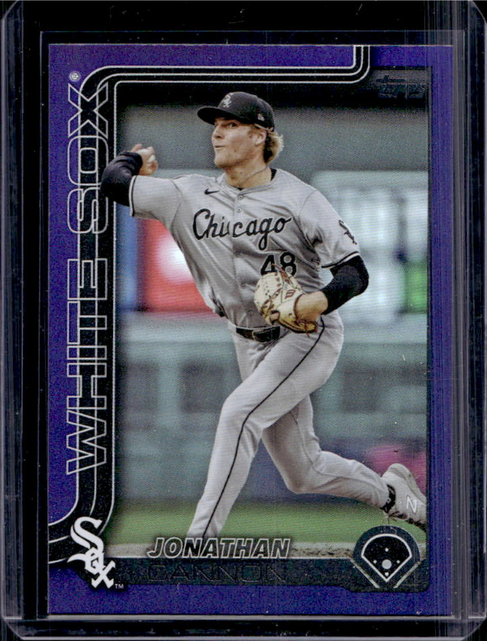 Jonathan Cannon 2025 Topps #660 Purple Rainbow /250 Price Guide ...